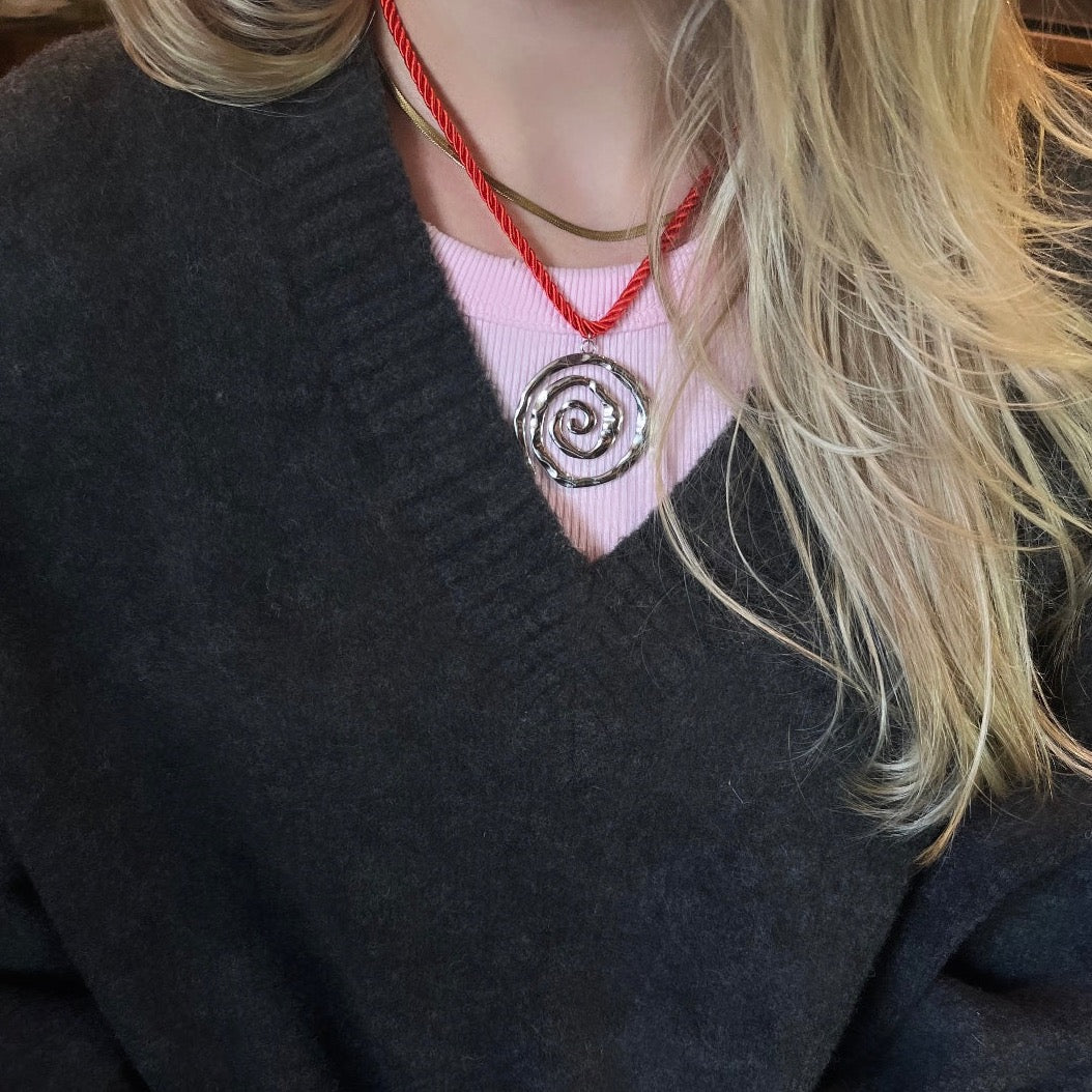 JULY SPIRAL NECKLACE